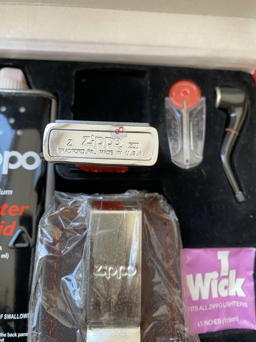 Запалка Zippo комплект с принадлежности