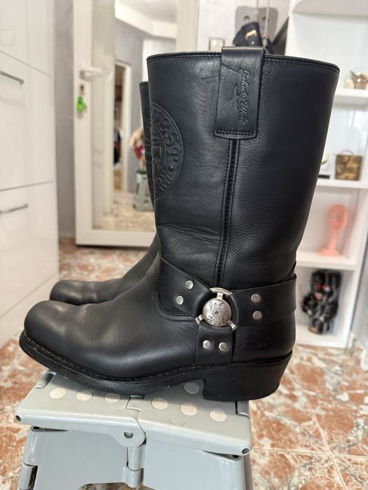 Мъжки ботуши естествена кожа