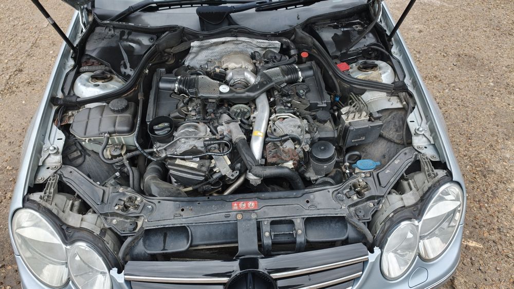 Mercedes CLK 320 cdi w209 На части