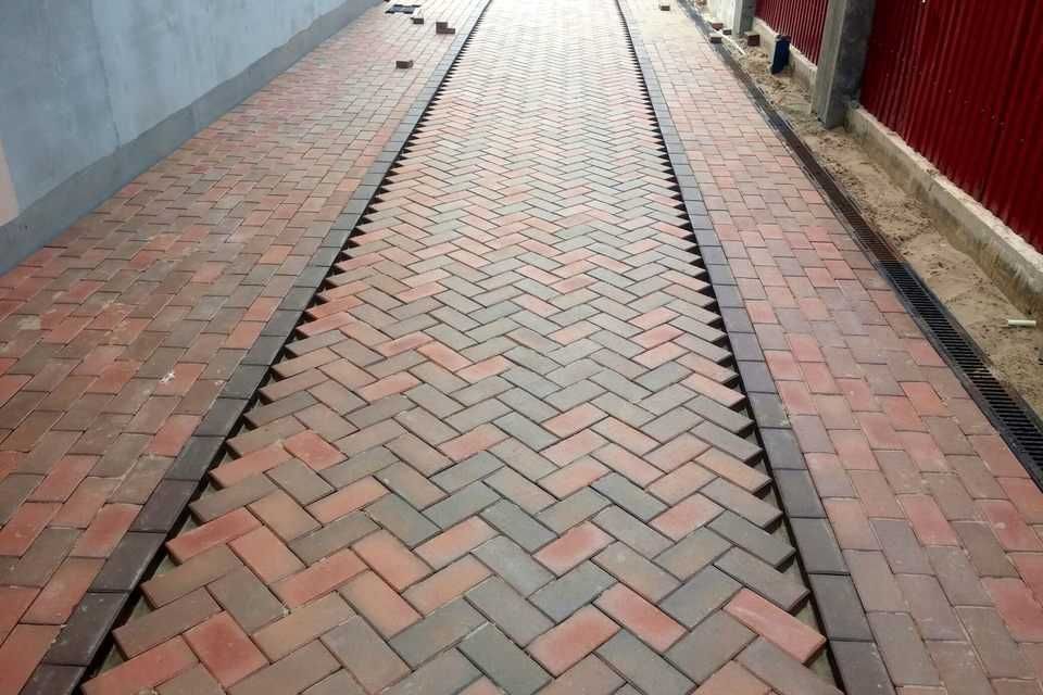 Клинкер тротуарный толщина 50мм (цена за  1шт)