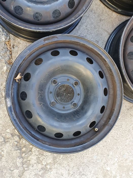 4бр стоманени джанти за Форд ка/ 2010г/ 5.5ж Х14/ ет 24/4Х 108/