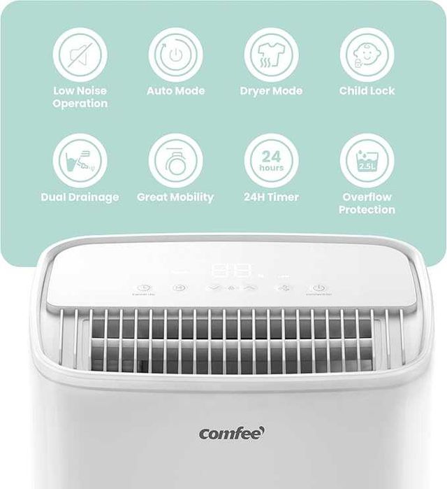 Dezumidificator COMFEE' Aqua Dry 12L/ZI