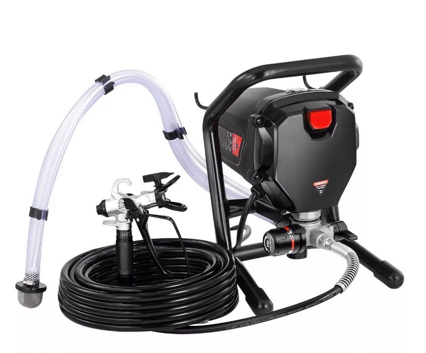 Машина за безвъздушно боядисване с регулиране на налягането 1,2 л/м. !