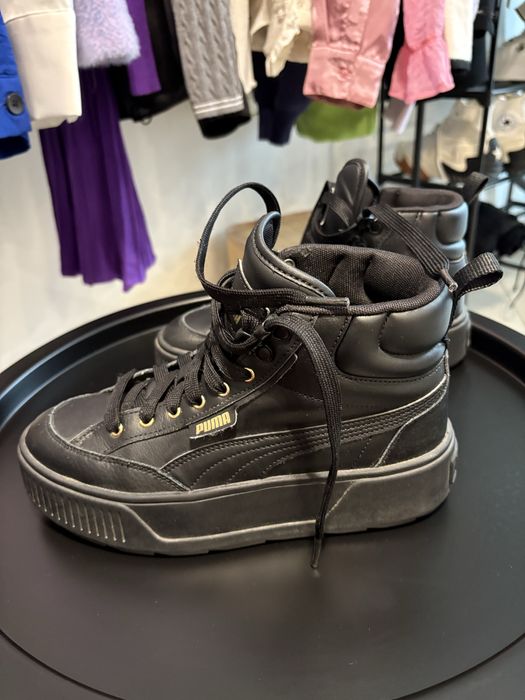 Adidași Puma negri, mărimea 38