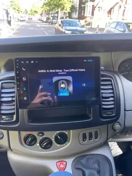 Мултимедия 9″ Android 14 за RENAULT TRAFIC II OPEL VIVARO A Carplay
