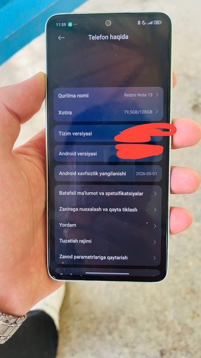 Redmi note 13 xamma joyi ideal