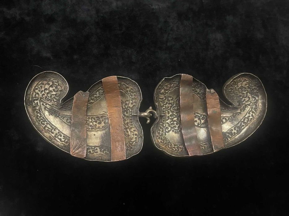 Изключително Рядка Сребърна автентична пафта колекционерска