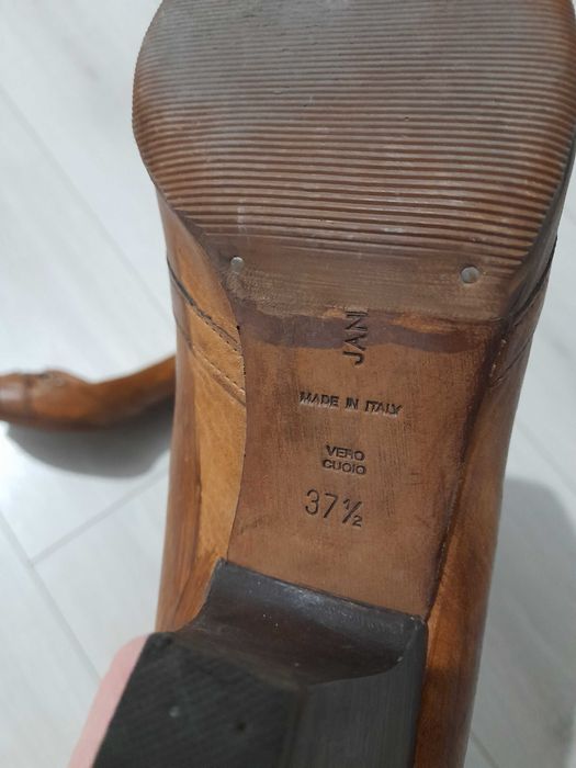 Pantofi din piele nr 37