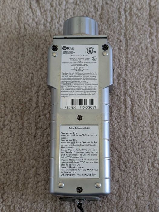 Vand Tester gaz / PID MiniRAE 2000