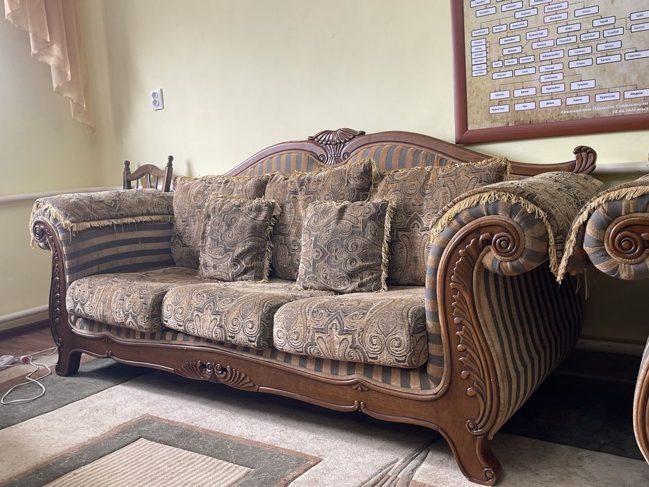 Продам диван+кресло