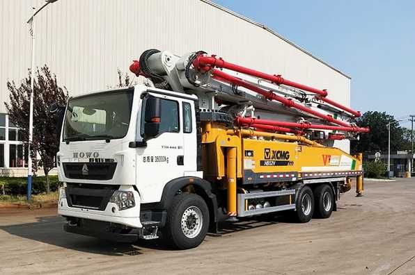 Бетононасосный грузовик XCMG 52m с шасси HOWO Hb52V 2026 CIP TASHKENT