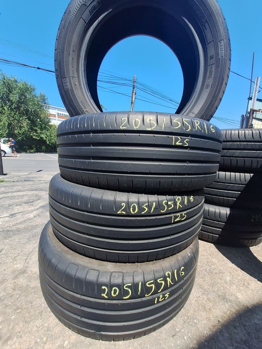 4 anvelope vara 205/55r16 Goodyear  dot 2021 Montaj Gratuit