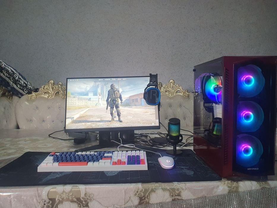 CS 2 kabi zamonaviy o'yinlar uchun gaming PC full komplekt