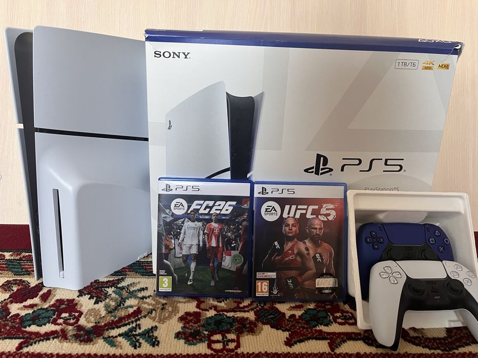 Плэйстейшн 5 Slim 1 Терабайт новый Ватсап напиши