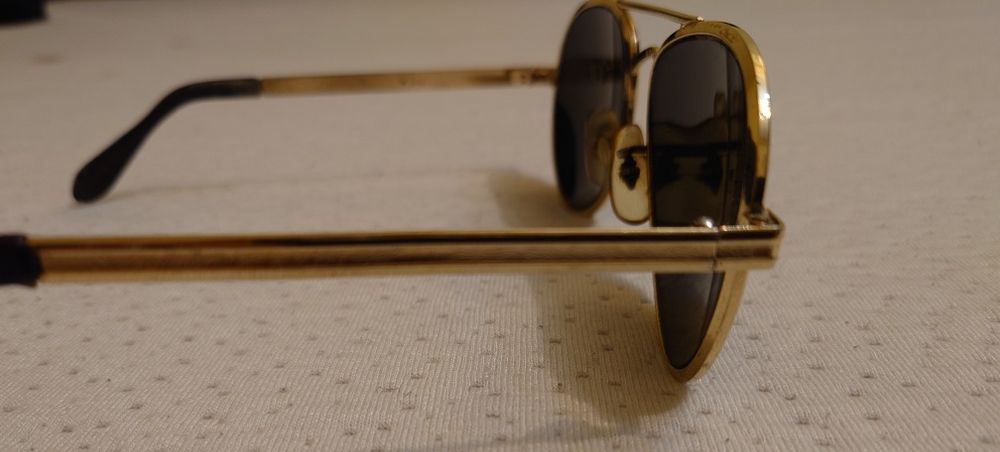 Rame ochelari de soare vintage placate cu AUR