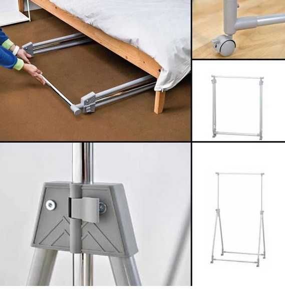 Метална закачалка, Етажерка за дрехи и обувки, 167cm