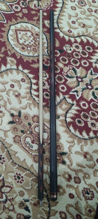 Бильярдны кий чехол мел комплект