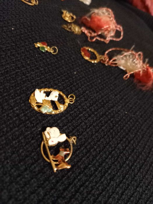 Mărţişoare vechi româneşti  din perioada comunistă anii 1970 - 1980