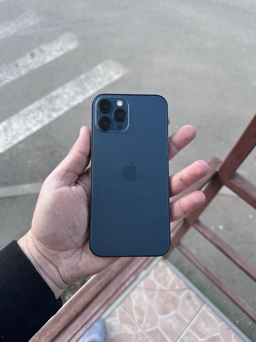 Iphone 12 Pro Max 128 Gb Blue neverlock bat 100% (dezmembrez telefoane