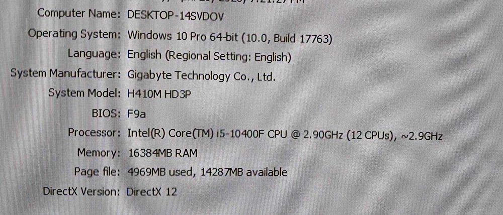 PC GAMING I5 10400F/GTX 1060-6 GB/16 GB DDR4/SSD+HDD/GTA5/CS GO,etc