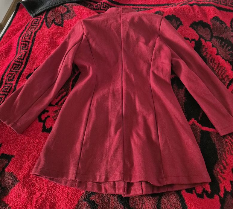 Jacheta casual din lana pentru femei, marime 44 (XL)