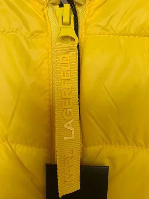 KARL LAGERFELD олекотено пухено яке, размер S, ново с етикети