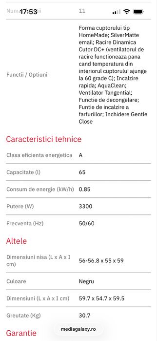Cuptor incorporabil Gorenje Classico Collection