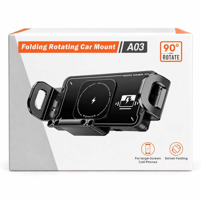 Поставка за телефон с безжично зареждане Qi 15W