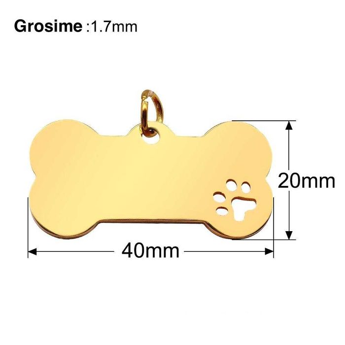 Medalioane caini perosnalizate