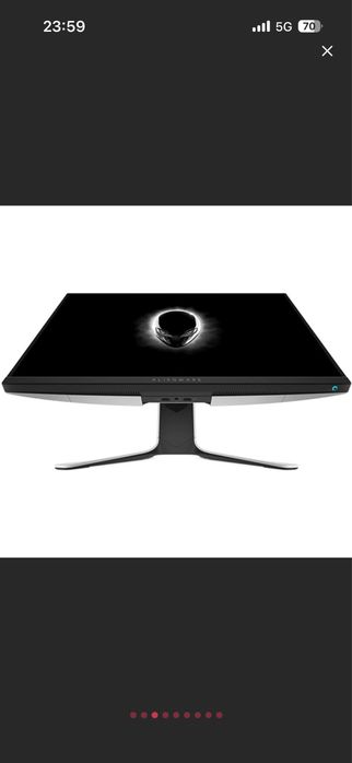 Monitor Gaming LED IPS DELL Alienware AW2720HFA, 27", Full HD, 240Hz, AMD Free-Sync, negru-argintiu