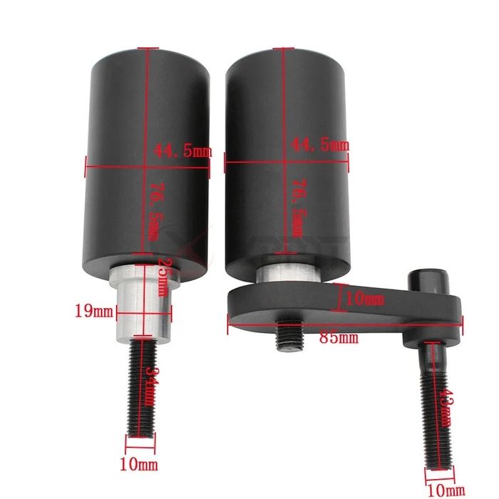 Краш тапи за Yamaha R6 2003 до 2008