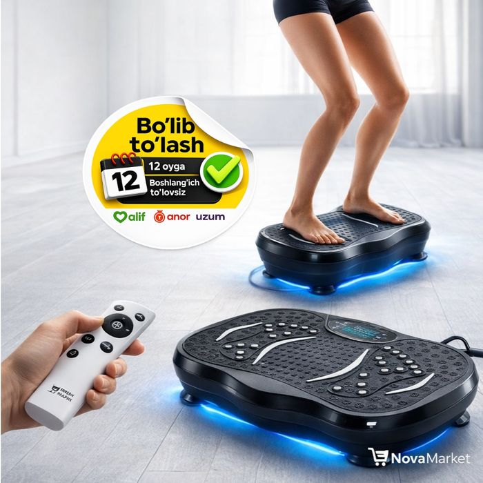 Виброплатформа для дома Рассрочка

• Максимальная нагрузка