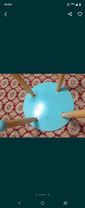 Комплект детский стол и стулья