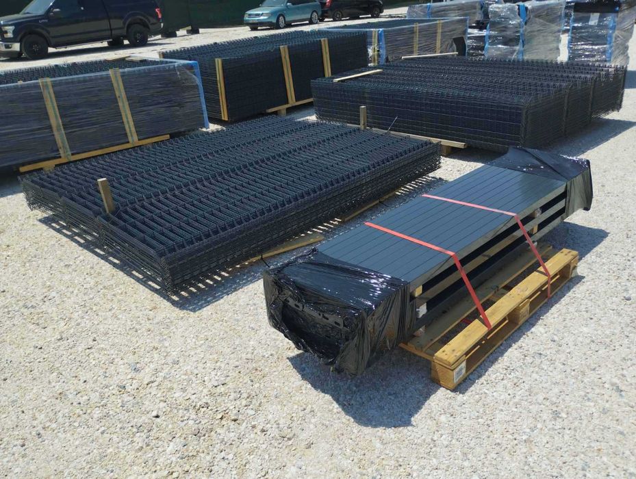 Оградни пана и колове 205/250 Антрацит