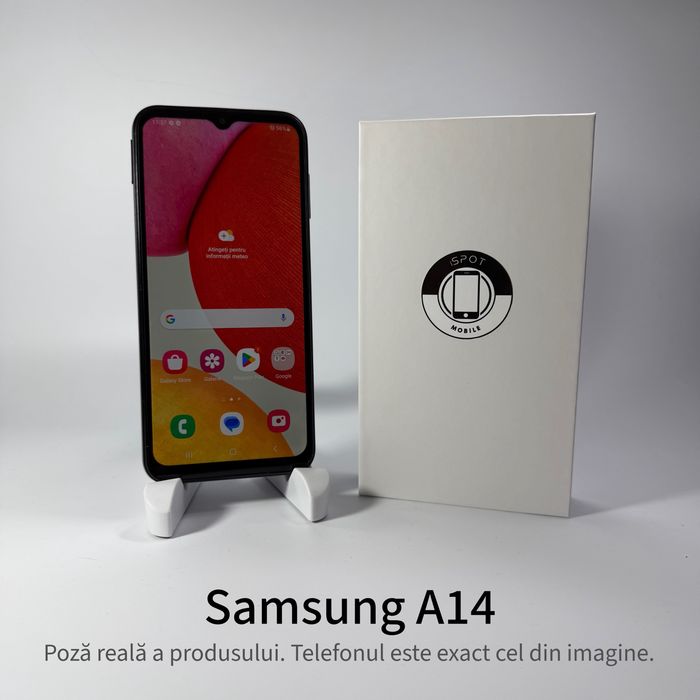 ispotmobile.ro Samsung Galaxy A14 64GB Black Garanție 2 ani