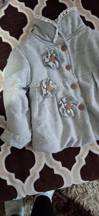 Palton fetițe 1-2 ani