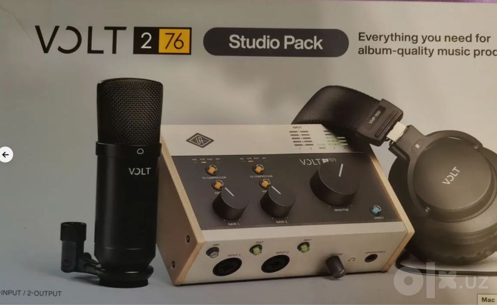 Продаю Universal Audio Volt 276 Studio Pack