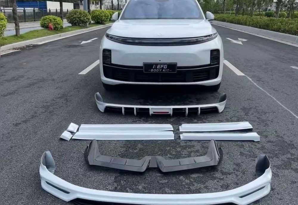 Обвес Lixiang Li L6, L7, L8, L9 губа пороги тюнинг Ли, Лисьянь