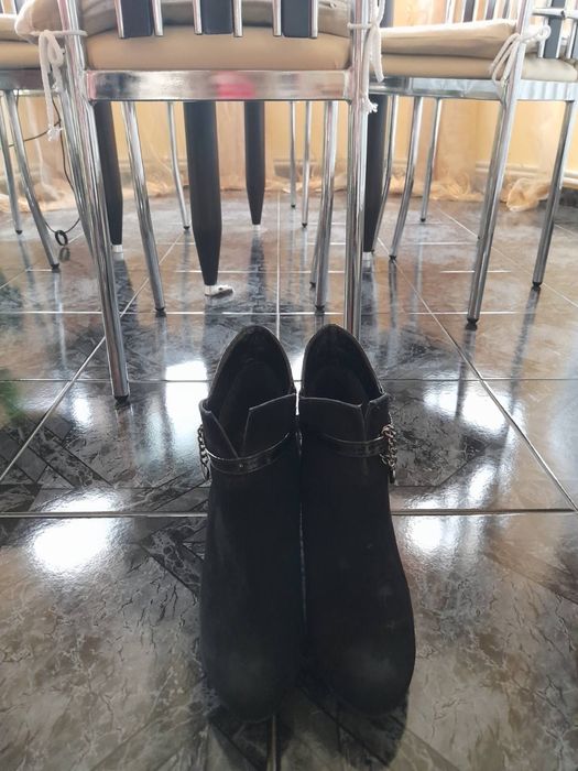 Дамски боти и ботуши чизми естествена кожа оригинални