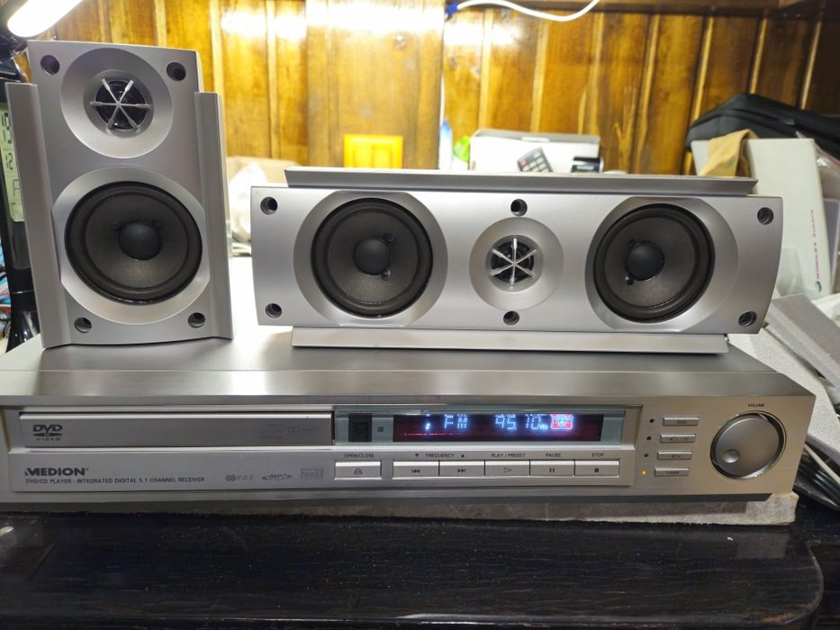 Sistem 5.1 Medion subwoofer activ DVD Tuner Amplificator
