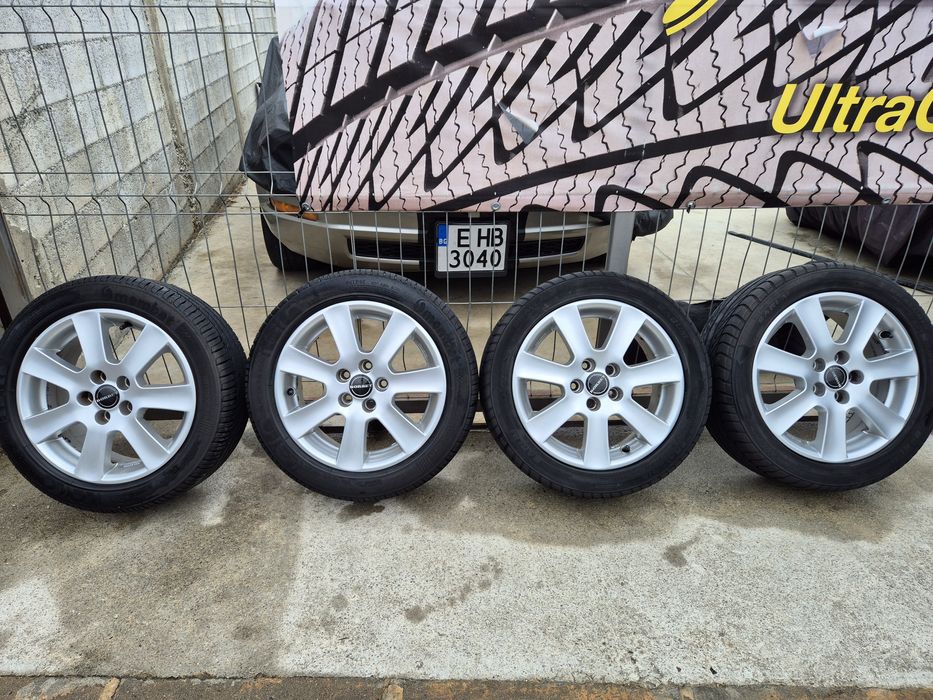 Джанти Borbet 15 цола 5х100 , 6.5j ,et35 195/55/15 Vw Toyota  Skoda