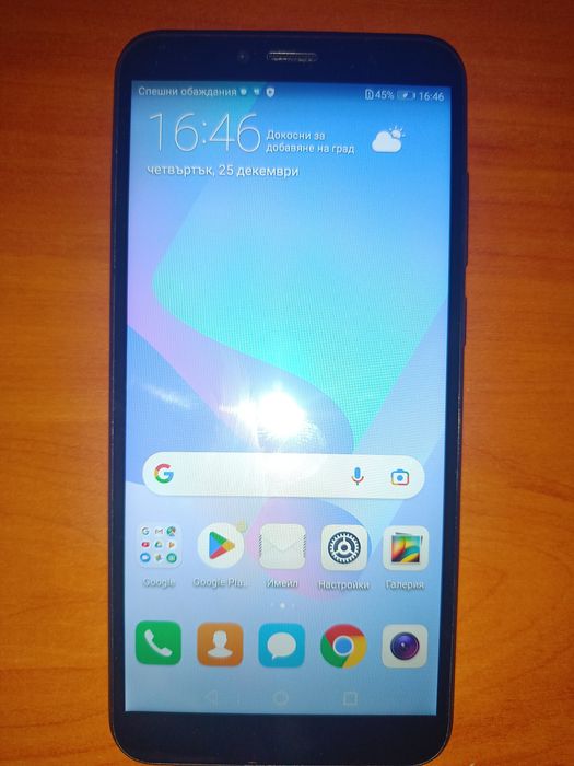 Huawei Y6 с две сим карти .