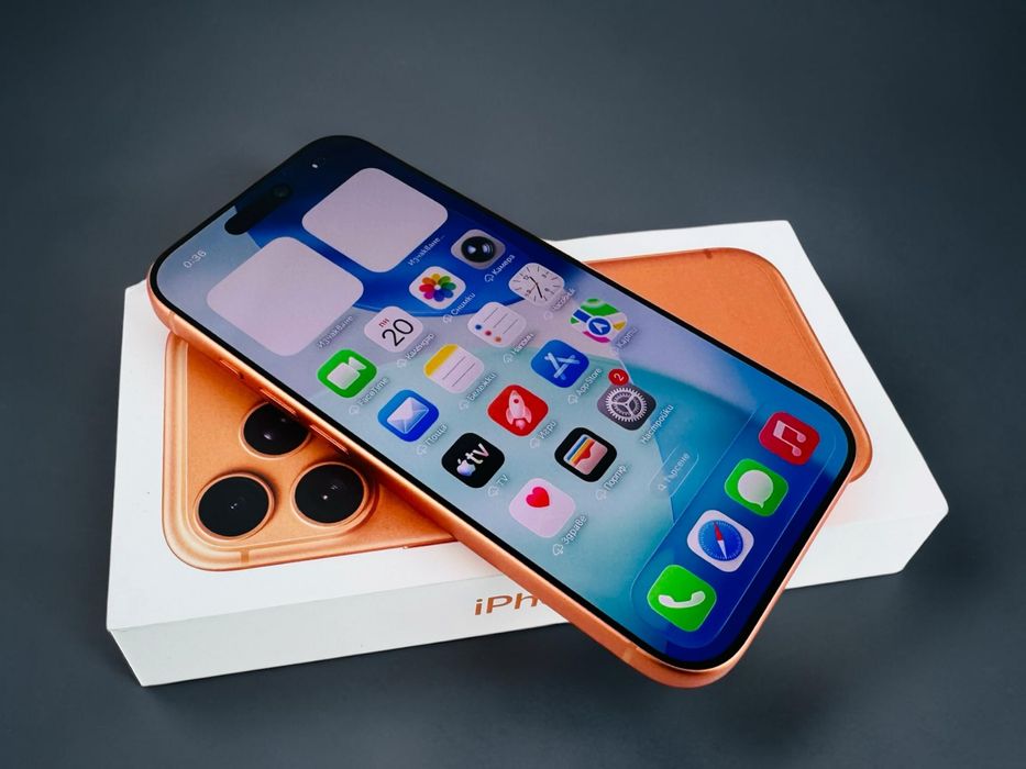 НОВ! Apple iPhone 17 Pro 512GB USA Cosmic Orange Гаранция!