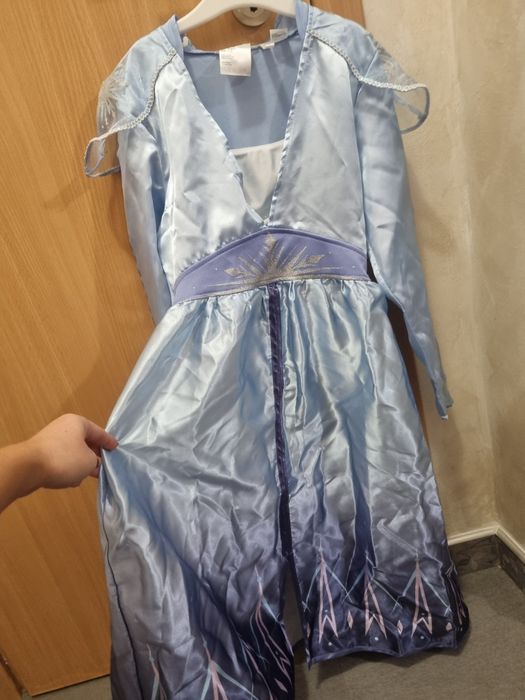 Rochie H&M Frozen Elsa 8-10 ani 134-140 cm