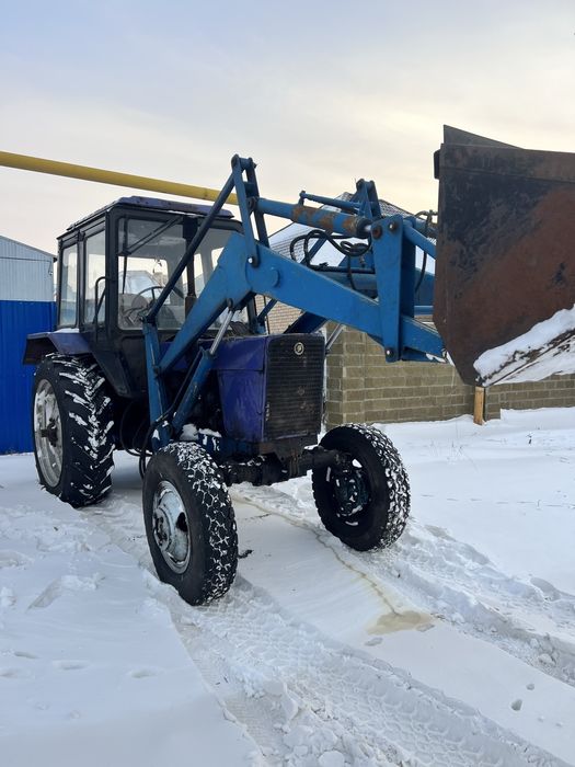 Мтз трактор с куном передний мост рабочии