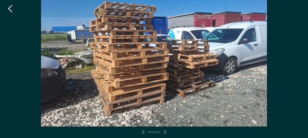 Vand paleti pentru foc sau diferite utilitati