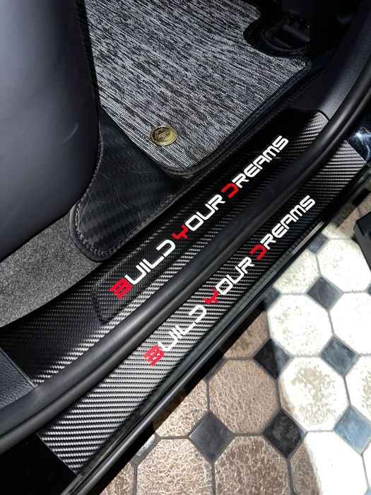 Накладки на пороги из искусственной кожи для BYD Song Plus