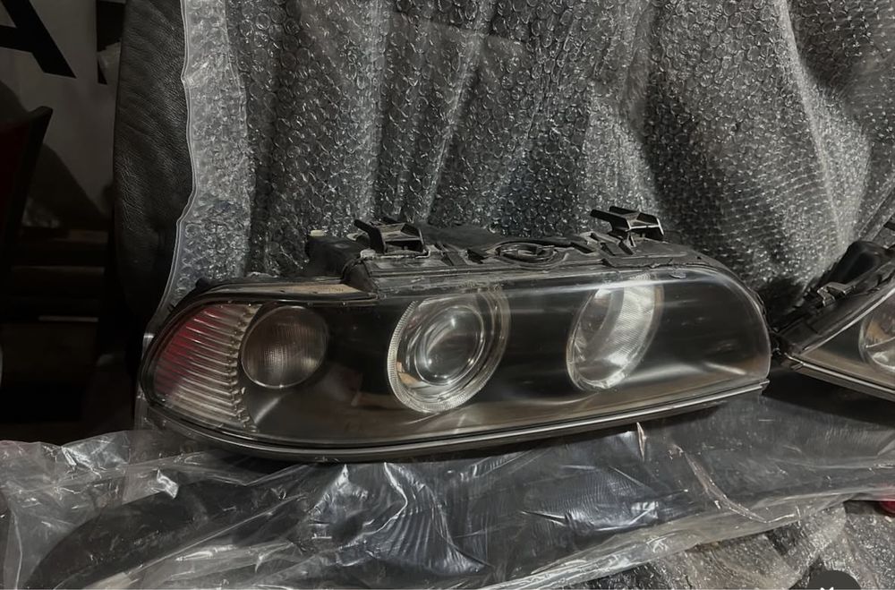 Фары рестайлинг галоген на Бмв е39