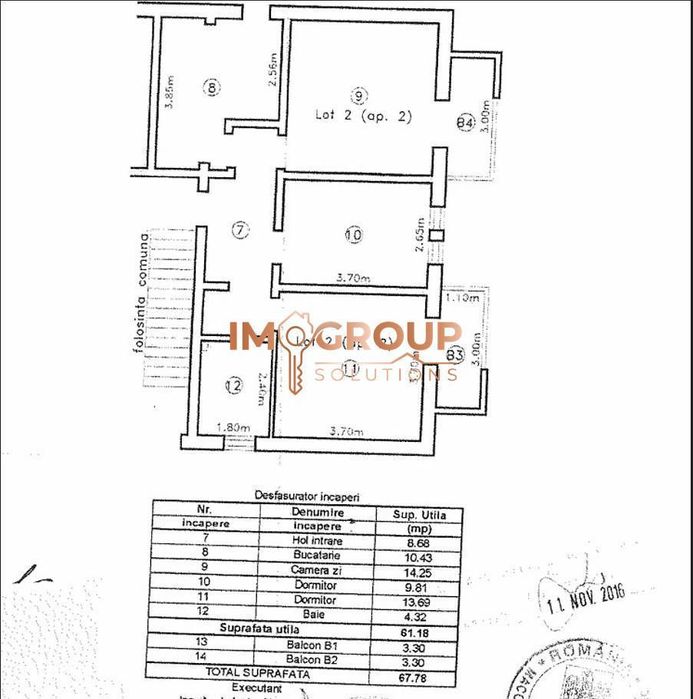 Rediu - 3 Camere Decomandat + Loc De Parcare - Etaj 2/3 - Bloc 2020