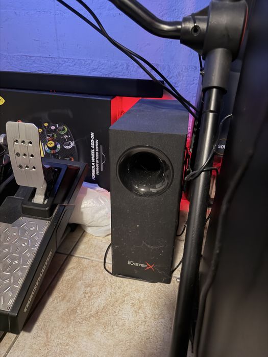 Sim Racing setup Thrusmaster